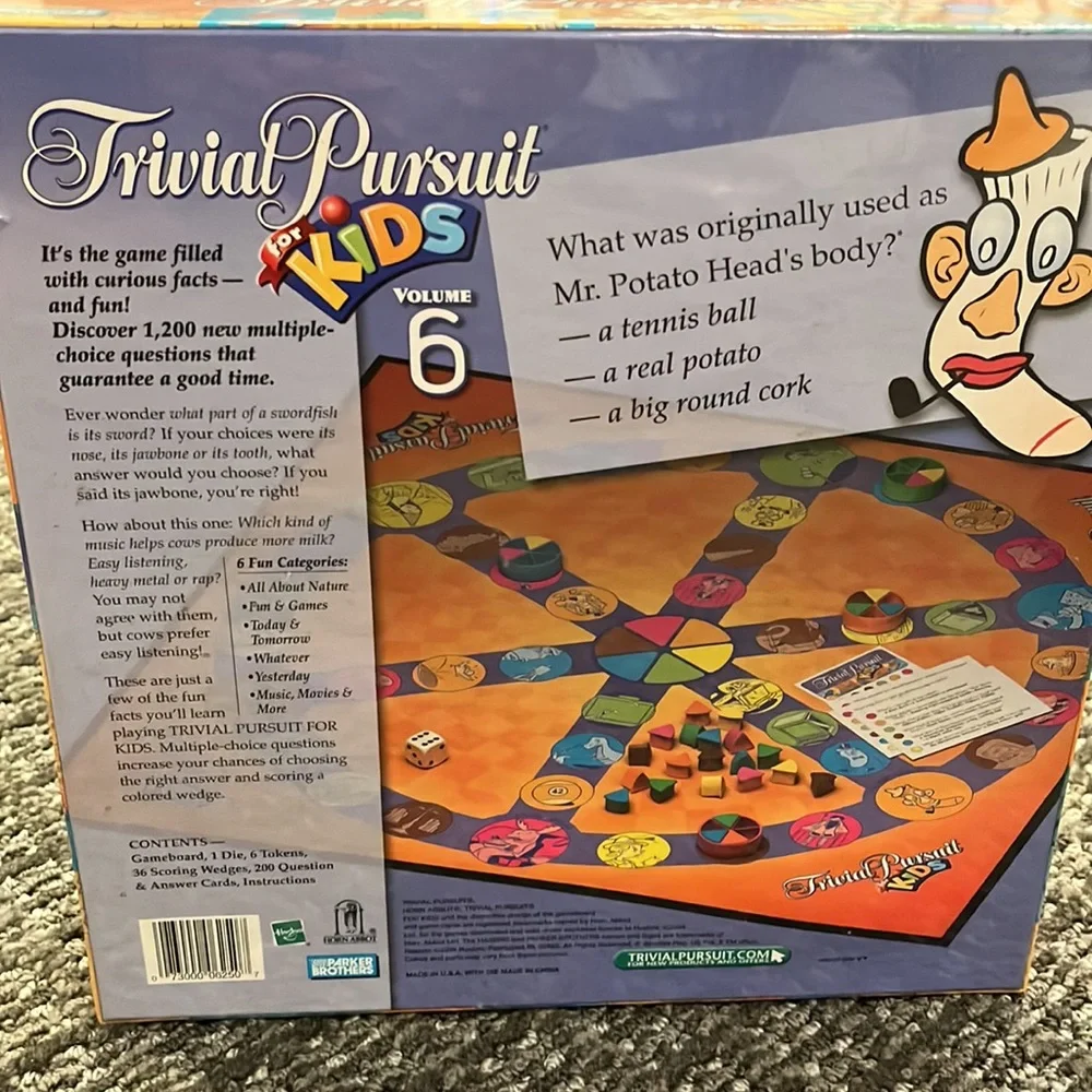 Trivia pursuit for kids - Picture 2 of 4